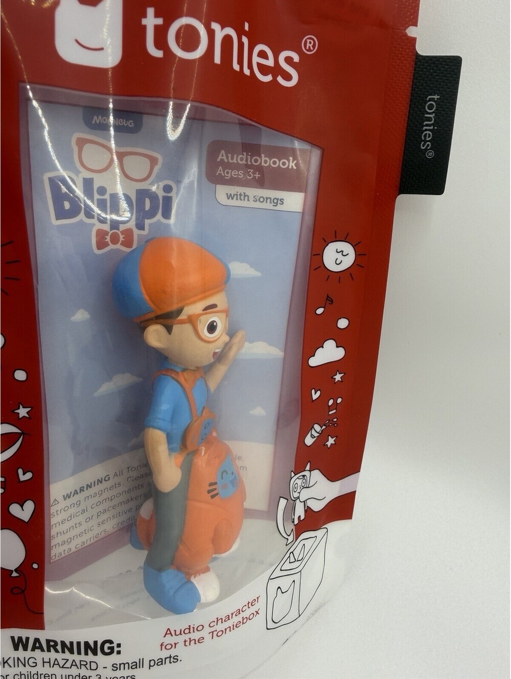 Tonies Blippi Audiobook Figure for Toniebox Audio System - Picture 3 of 4